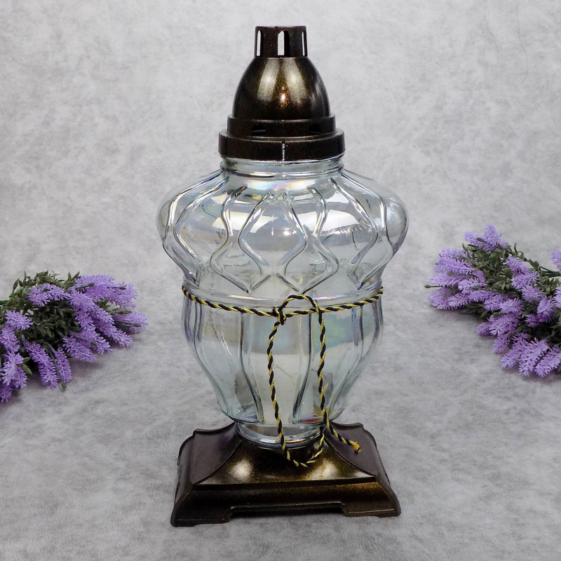 Лампадка скляна велика Gloria 45 год Лампадка скляна велика Gloria 45 год