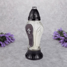 Лампадка скляна середня LP765U Natrysk 33год