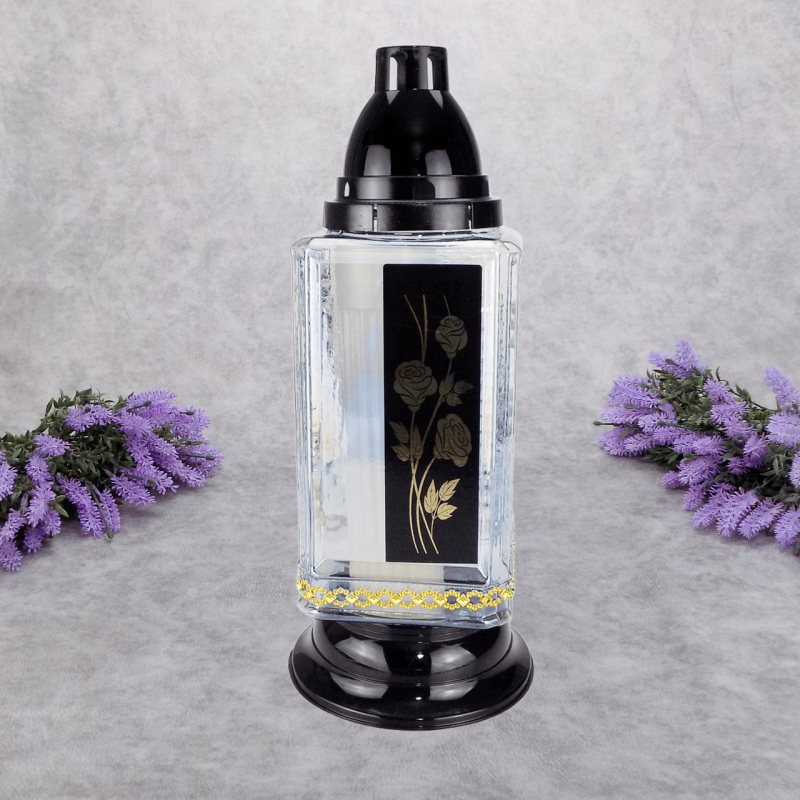 Лампадка скляна велика квадратна LPD54макс 45год Лампадка скляна велика квадратна LPD54макс 45год