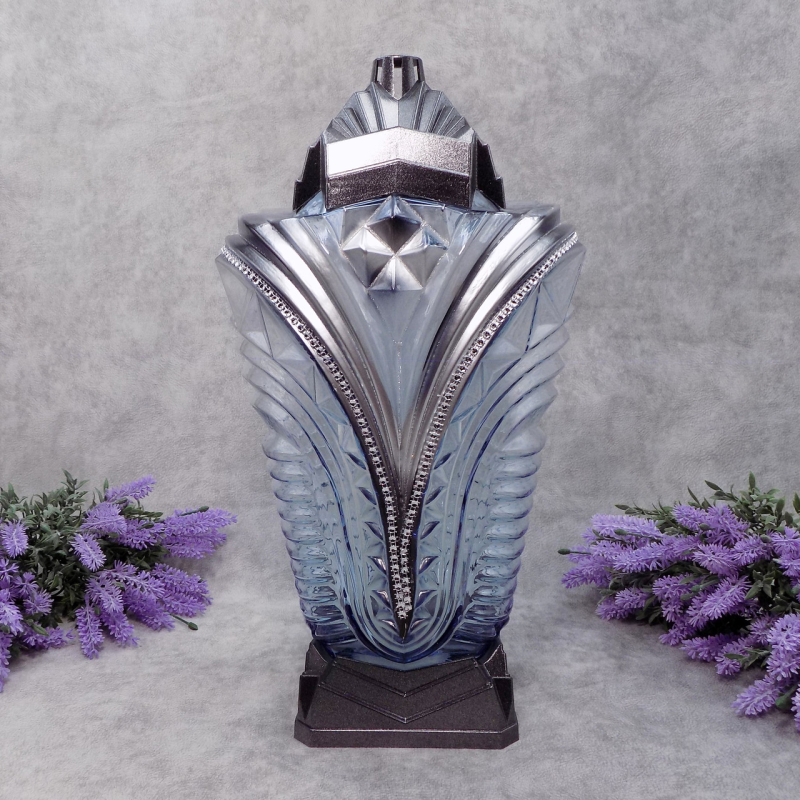 Лампадка скляна велика LPD Faraon 45год графіт Лампадка скляна велика LPD Faraon 45год графіт