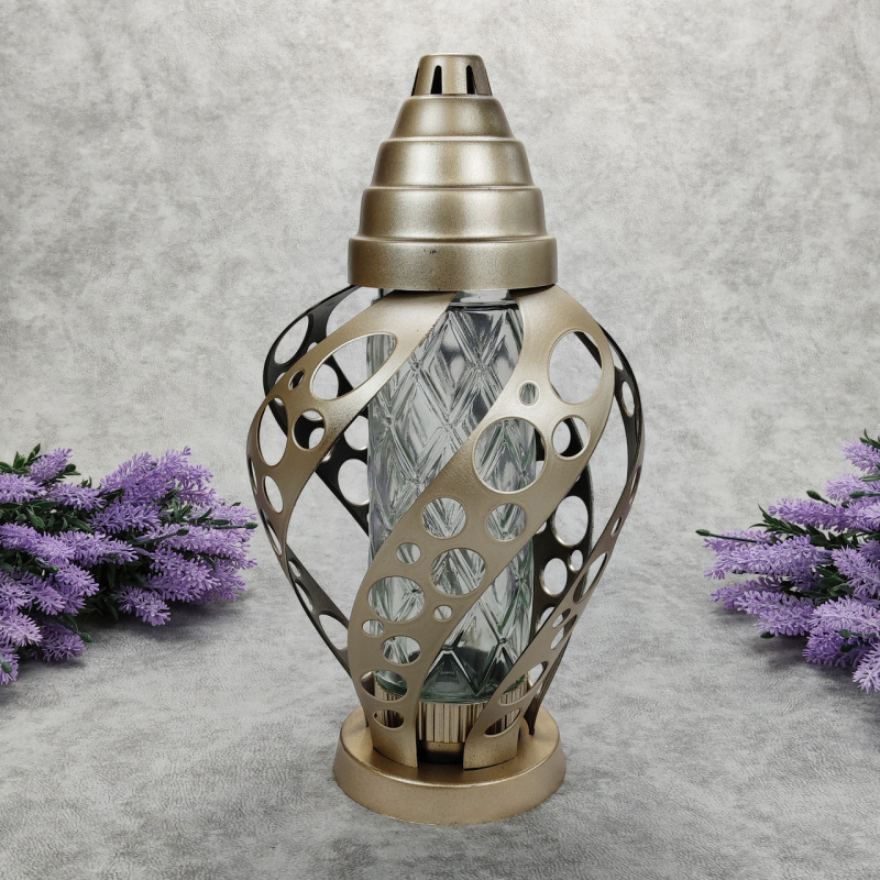 Лампадка велика LLD Siatka Nowa золотиста Лампадка велика LLD Siatka Nowa золотиста