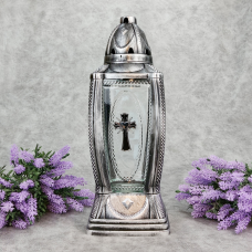 Лампадка велика скляна 355KA Графіт