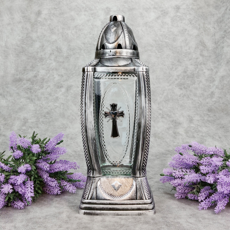 Лампадка велика скляна 355KA Графіт Лампадка велика скляна 355KA Графіт