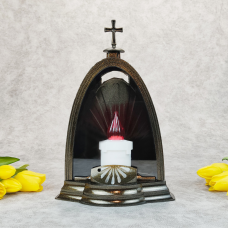 Лампадка середня Glass Art Kopula Tamp Led