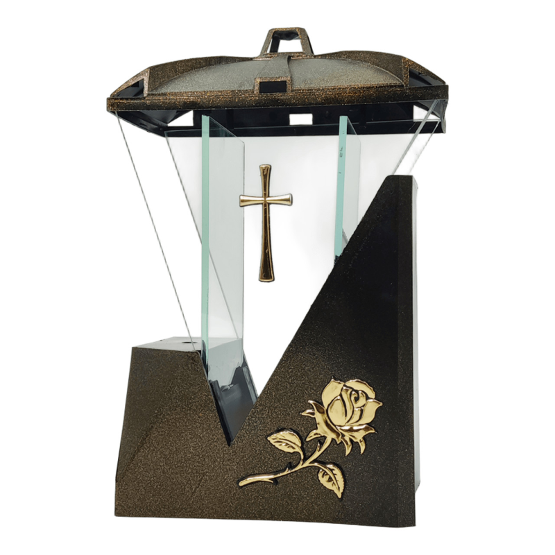 Лампадка середня Glass Art 5 Бронзовий Лампадка середня Glass Art 5 Бронзовий