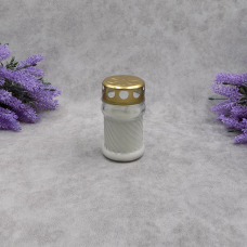 Лампадка скляна наливна 33Wp прозора 11год