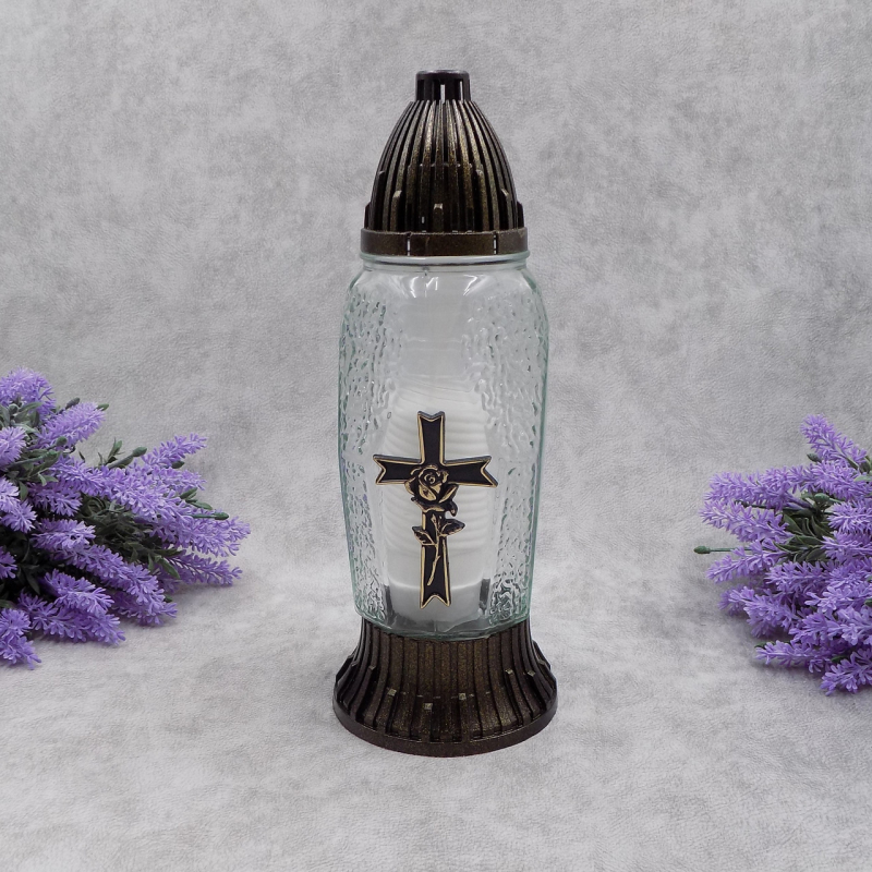 Лампадка скляна середня LP482 33 год Лампадка скляна середня LP482 33 год