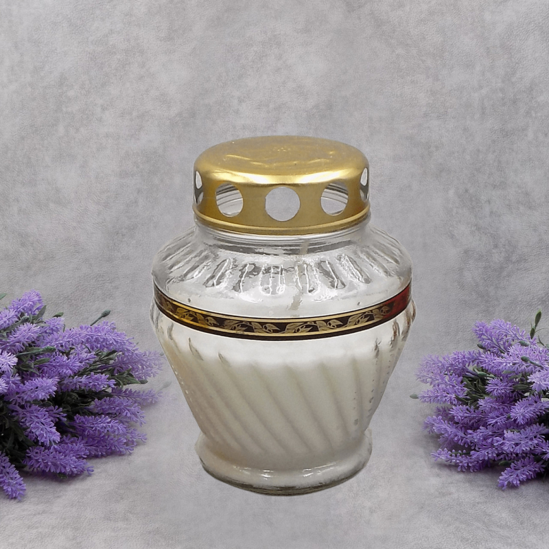 Лампадка скляна заливна LP680p 26год прозора Лампадка скляна заливна LP680p 26год прозора